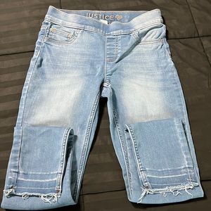 Justice skinny jeans size 12